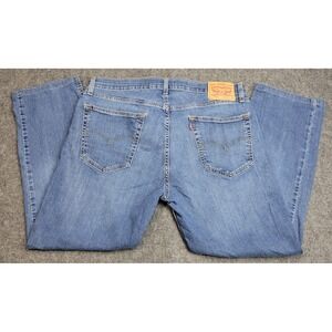 Levis 559 Jeans Mens 36x30 Blue Denim Red Tab Boho Streetwear Grunge Festival